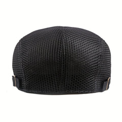 Beret Men's Summer Thin Mesh Breathable Sun Protection Hat