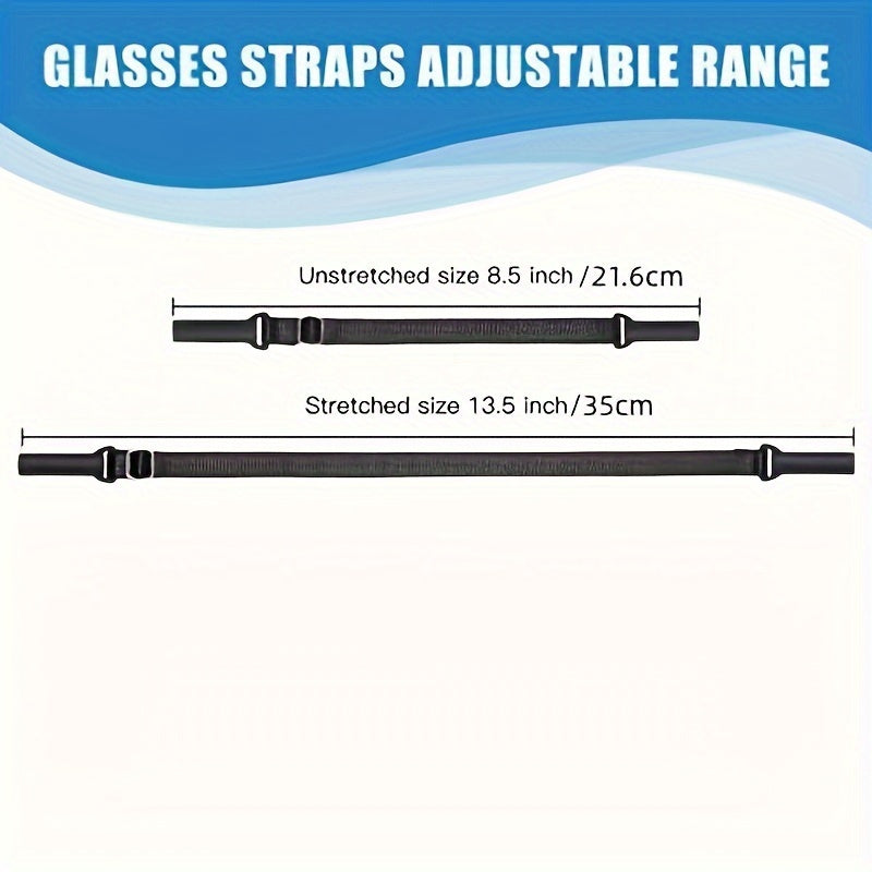 Adjustable Glasses Straps No Tail Eyewear Retainer For Men Women
