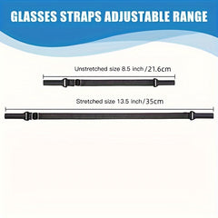 Adjustable Glasses Straps No Tail Eyewear Retainer For Men Women