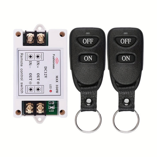 DC 12V 40A Relay Remote Control Switch 433Mhz