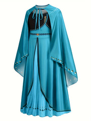 Girls Halloween Christmas Party Ball Gown