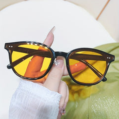 Round Sunglasses Classic Rivet Vintage Retro Shades UV400
