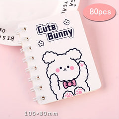 Cartoon Coil Book Mini Portable Student Notebook