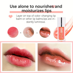 Plumping Lip Balm Hydrating Lip Glow Translucent Tinted Gloss