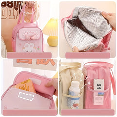 Portable Insulated Bag Waterproof Cooler Bag For School Work Picnic