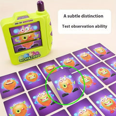 Monster Match Fast Reaction Party Board Game