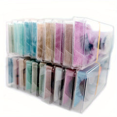 Soft Thick Fluffy 3D Lashes Curling Slender Lashes Box