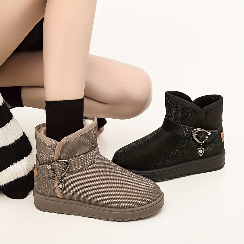Women's Winter Snow Boots Comfortable Ankle Platform Boots