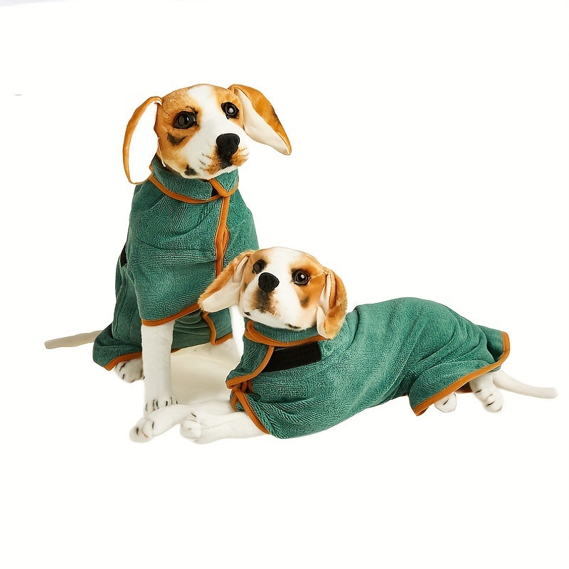 Quick Dry Pet Bathrobe for Dogs and Cats