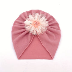 Breathable Mesh Gauze Flower Baby Hat