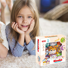 Soft Rubber Building Blocks for Kids