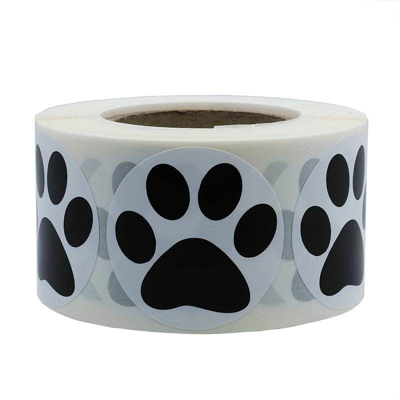 500pcs Explosive Style Roll Pet Object Stickers Self adhesive Labels