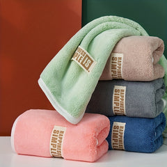 Soft Coral Fleece Hand Towel Quick Dry Thickened Towel