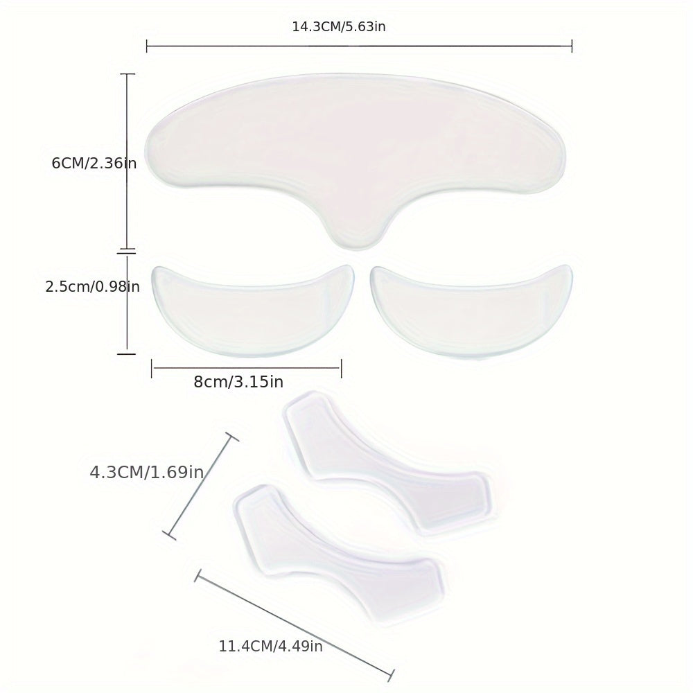 5 Pcs Facial Patch Skin Care Pad Face Smoothing Patch