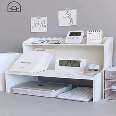 Desktop Storage Rack Wooden Dormitory Storage Rack Cosmetics Storage Rack