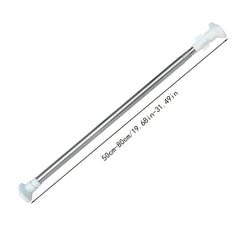Telescopic Rod Punching Drying Straight Rod Shower Curtain Rod