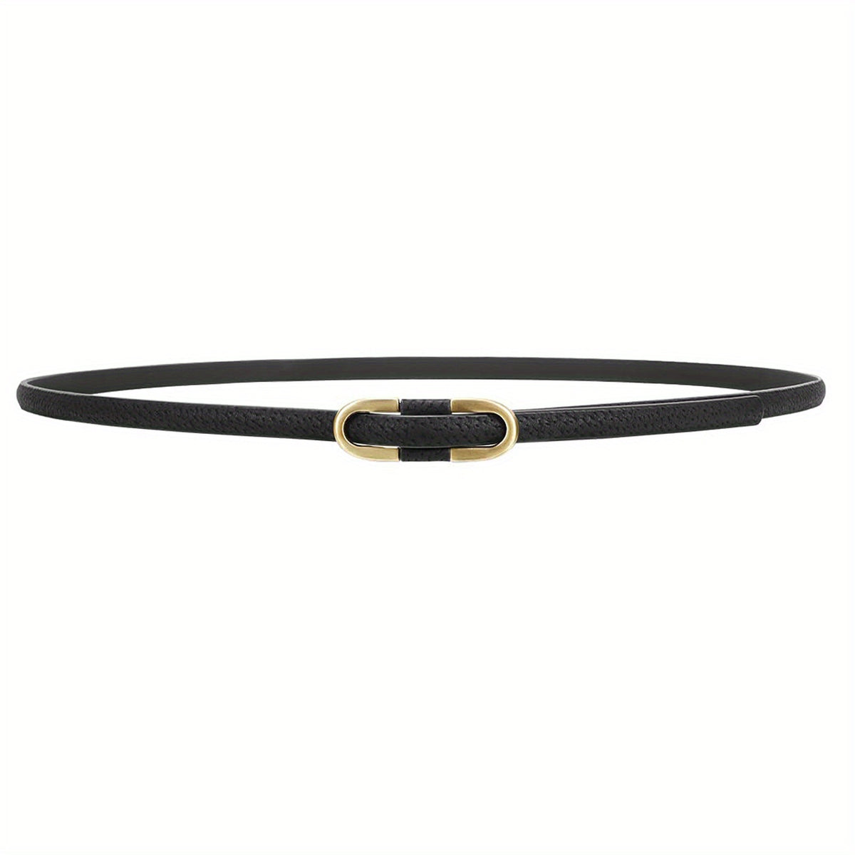 Long Buckle Thin Waist Belt for Women
