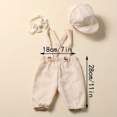 Newborn Photography Suit Baby Strap Pants Studio Props Set