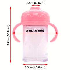 Mini Doll Toy Accessories Set: Bottle, Cup, Plate, Fork & Spoon