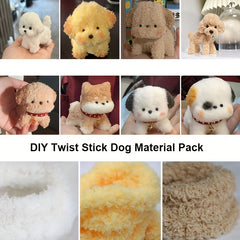 DIY Puppy Hair Strip Kit - Thick and Dense Hair Root Material Package