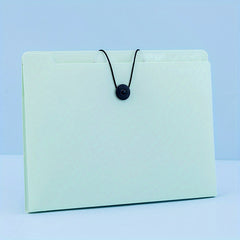 Morandi A4 File Folder Organ Bag Student Test Paper Bag