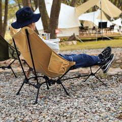 Portable Folding Footrest for Outdoor Camping