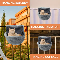 Cozy Cat Radiator Bed Plush Soft Durable Hanging Cat Bed