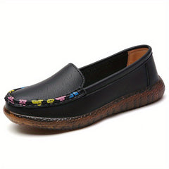 Women's Soft Sole Slip On Loafers Lightweight Walking Flats
