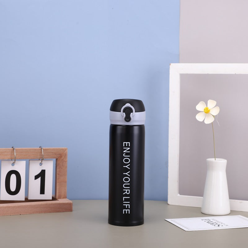 Stainless Steel Vacuum Cup Thermal Water Bottle