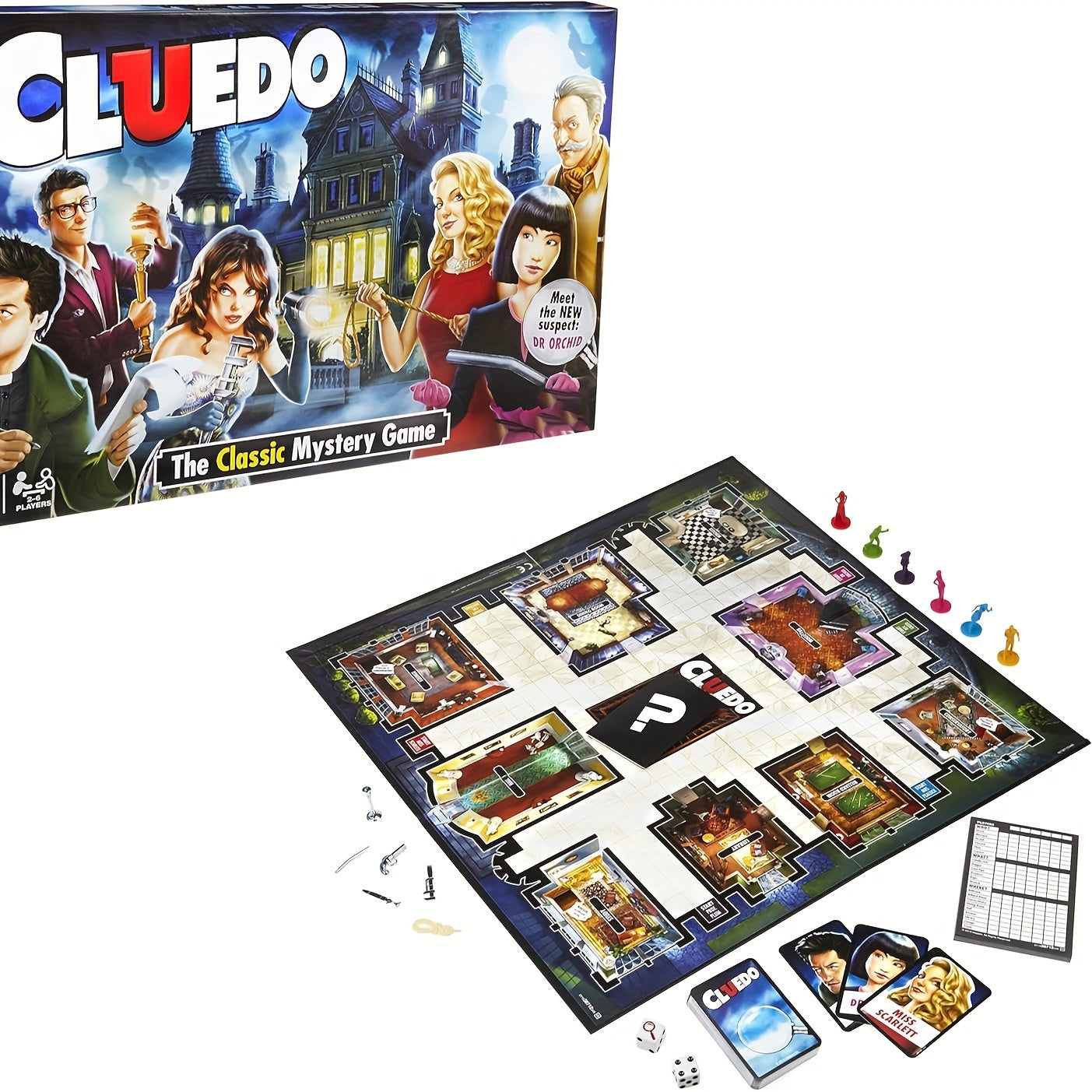 Clue Game Party Board Game Chess Game Holiday Leisure Game