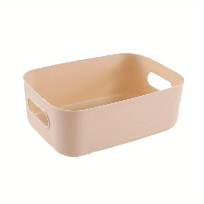 Plastic Storage Basket Minimalist Home Desktop Bathroom Supplies Box