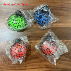 Squishy Anxiety Rubber Grape Ball Hand Trainer for Kids & Adults