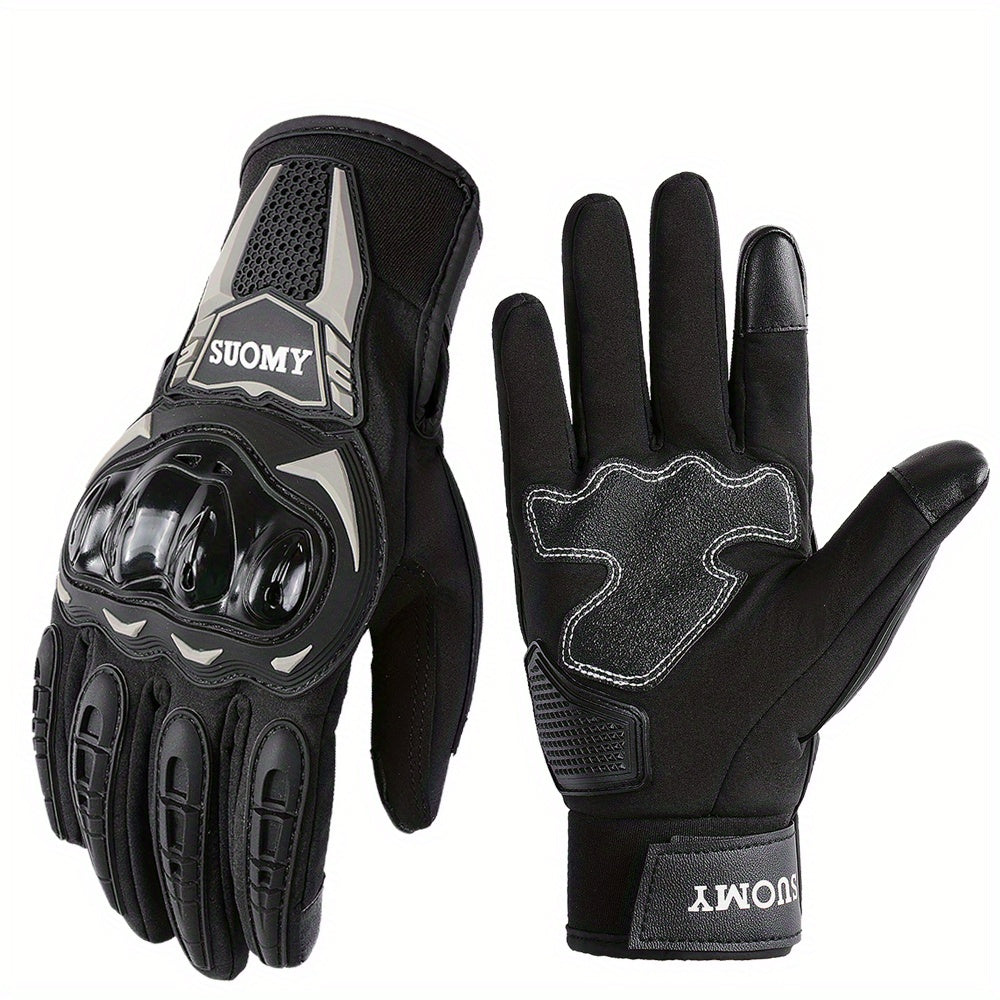 Snowmobile Skiing Touch Screen Motorcycle Gloves for Men & Women