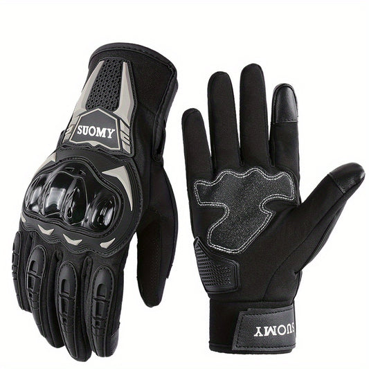 Snowmobile Skiing Touch Screen Motorcycle Gloves for Men & Women