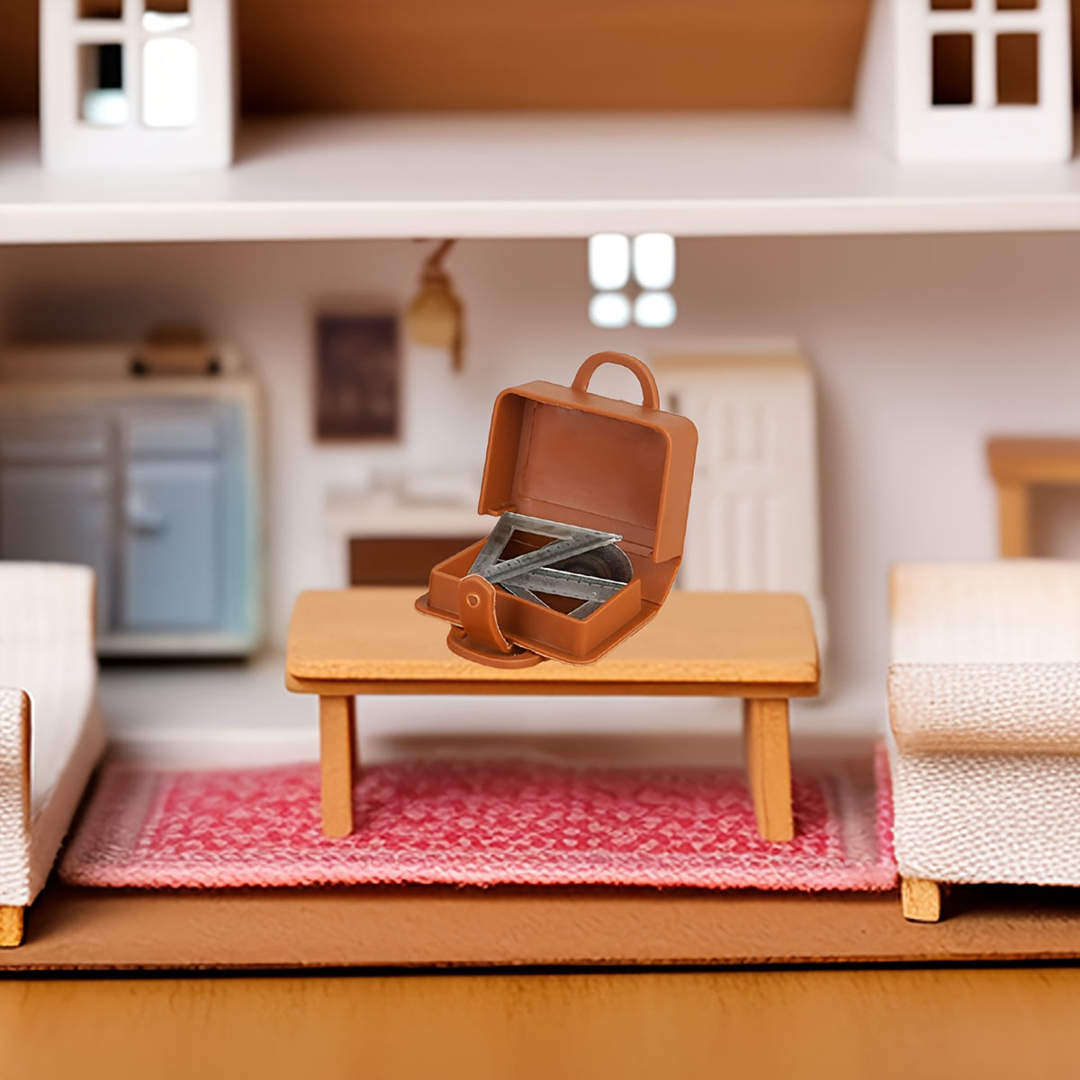 Mini House Schoolbag Simulation Toy