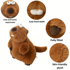 Soft Brown Plush Toy Stuffed Animal - Perfect Gift for Friends & Family