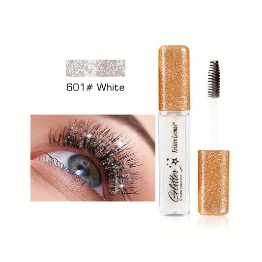 12 Colored Glitter Volumizing Mascara Shimmer Finish