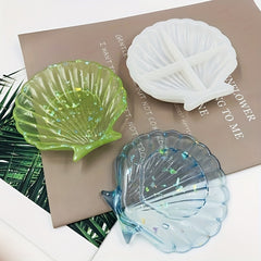 Resin Mold for Shell Jewelry Tray and Soap Storage