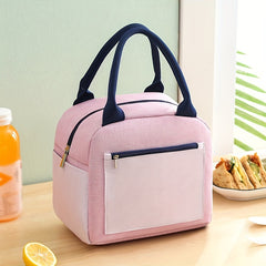 Colorful Insulated Lunch Bag Handbag Aluminum Foil Waterproof Lunch Box