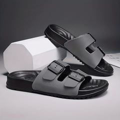 Men's Non Slip Slides Beach Shoes Summer