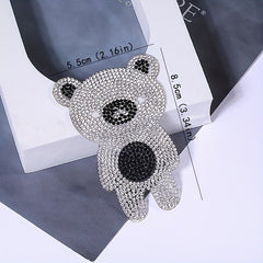 Colorful Bear Hot Drilling Cartoon Unicorn Patch Cloth Paste