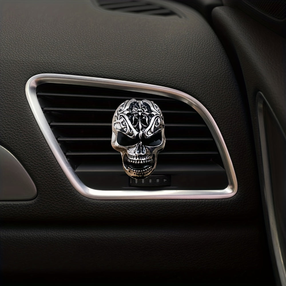 Skull Car Air Freshener Aromatherapy Clip Deodorant