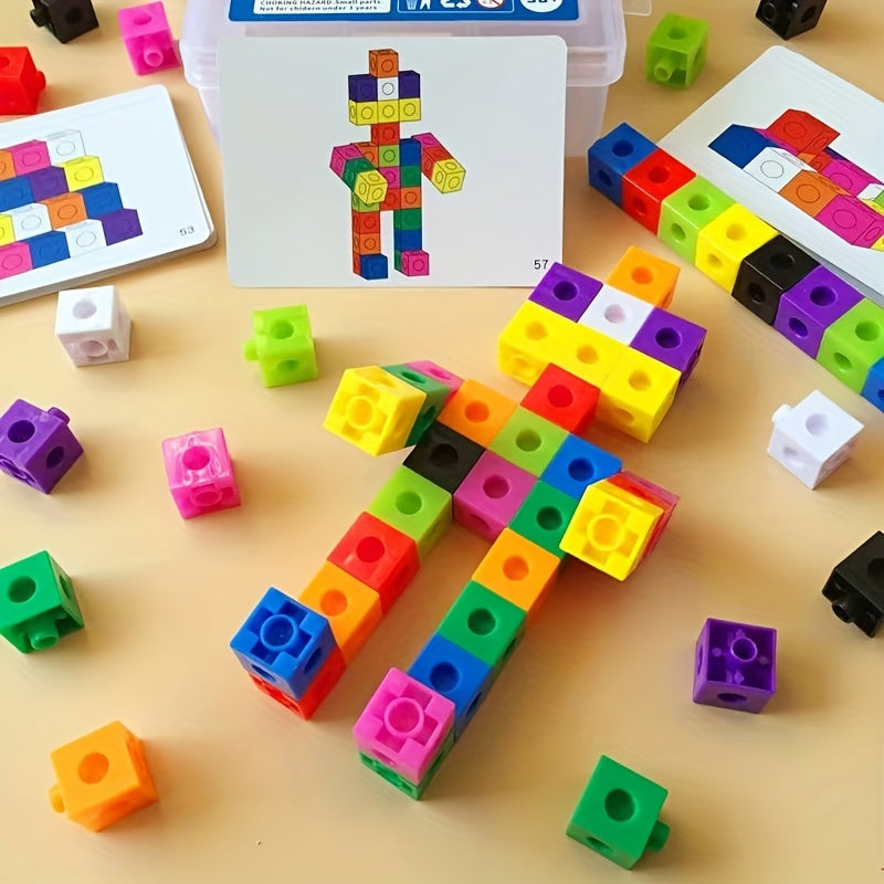 Magic Square Building Blocks Colorful Educational Toy for Kids