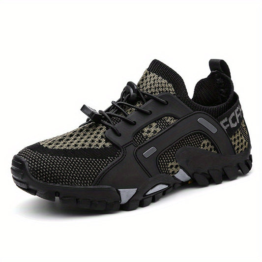 Men's Quick Drying Water Shoes Knitted Breathable Beach Aqua Shoes