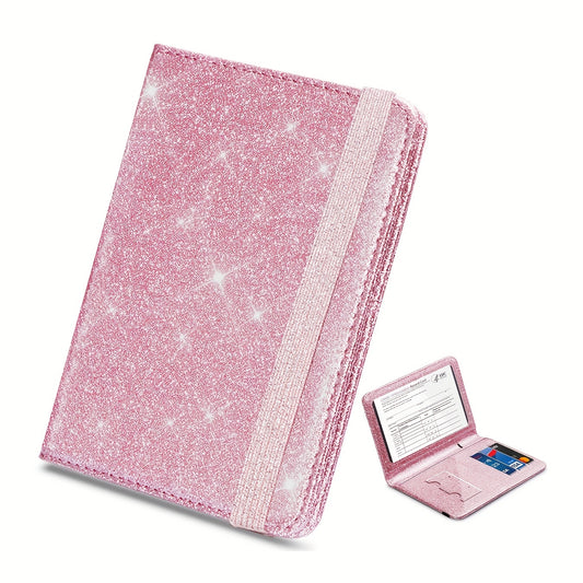 Passport Wallet Holder PU Leather Waterproof Travel Case