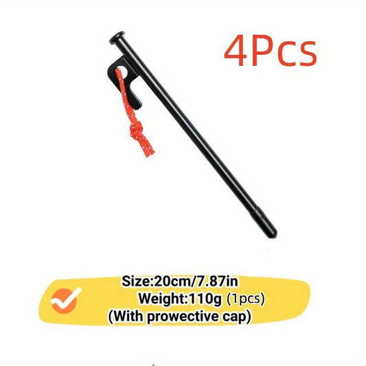 Heavy Duty Steel Tent Stakes for Camping and Beach