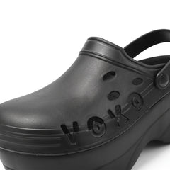 Women's Platform Hollow Out Clogs Lightweight Non Slip Beach Sandals
