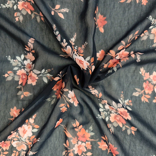 1yd Chiffon Fabric Comfortable Breathable DIY Clothes Pants Dress Manual Cut