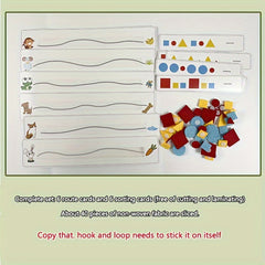 Interactive Geometry Puzzles Educational Toy for Early Learning
