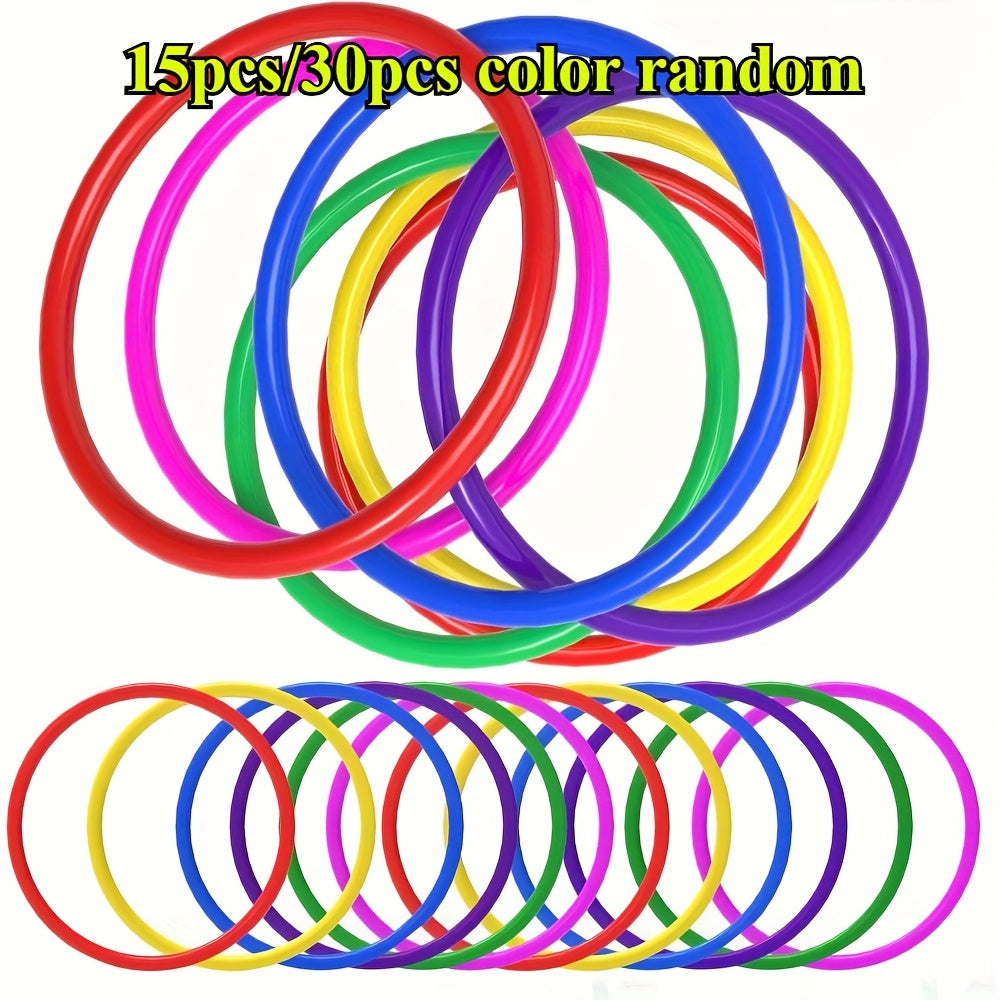 Colorful Ring Set for Family Gatherings and Carnival Games